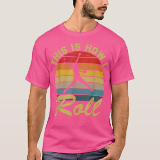 É Assim Que Eu Rolo A Camisa De T Das Raparigas De