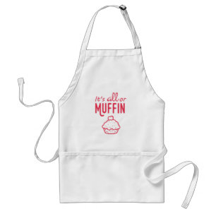 É avental engraçado tudo ou do muffin
