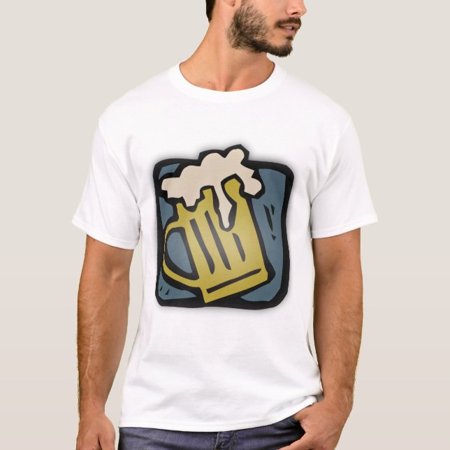 É Beer O' Clock T-Shirt (Frente)