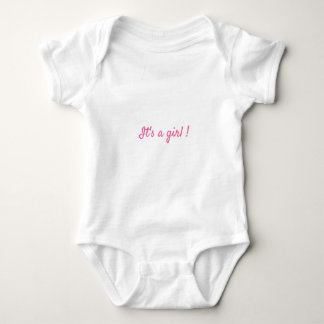 É body de bebê menina camiseta Minimalista
