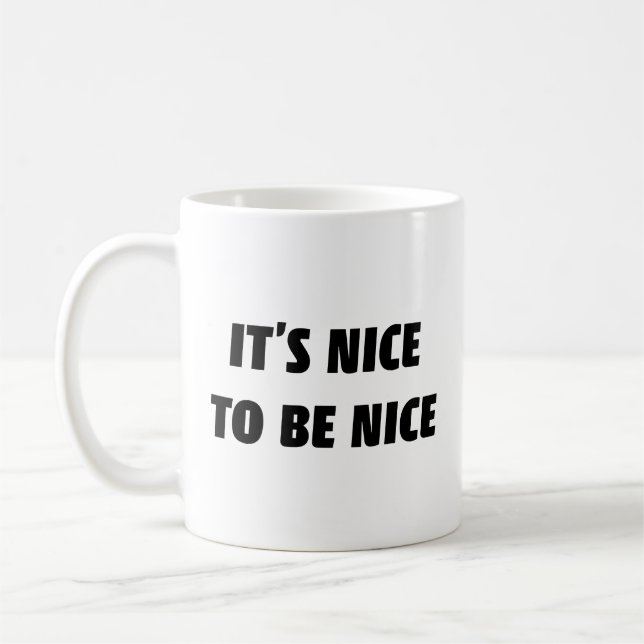 É Bom Ser Bom Caneca de Café (Esquerda)