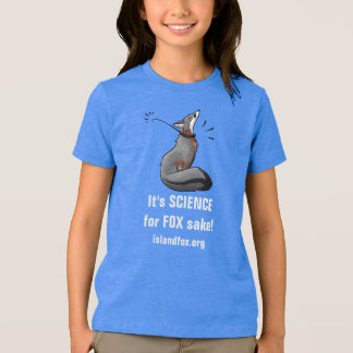 É CAMISA De T SAKE T FOX para Ciência Tamanho Real