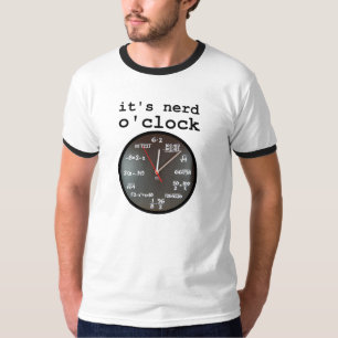 É Camiseta de Humor Relógio Engraçado da Hora do N