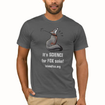 É CIÊNCIA Por Causa da RAPOSA Camiseta Bella Cor P