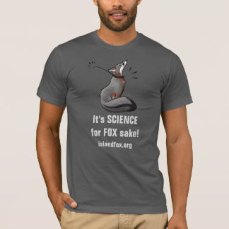 É CIÊNCIA Por Causa da RAPOSA Camiseta Bella Cor P