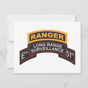 E Co 51rua Infantil LRS Scroll, Ranger Tab