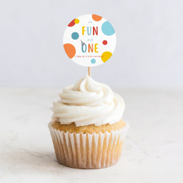 É Divertido Ser Um Adesivo de Festa de Aniversário