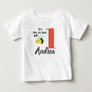 É divertimento à camisa personalizada da abelha