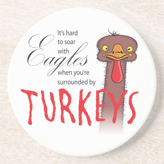 É Duro de Soar com Porta copos de Águia (Frente)