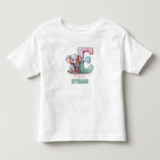 E é para Ethan – Camiseta Personalizada para Crian