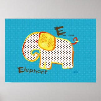 'E é para o poster de pintura digital do elefante'