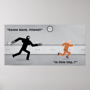 É este poster engraçado de SCP do Tag