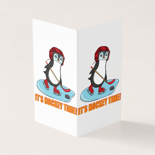 É Hockey Time - Hóquei em Gelo Pinguim (Exterior)