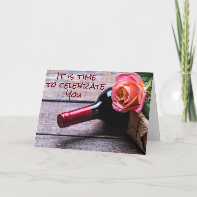 É HORA DE CELEBRAR **VOCÊ** CARTÃO DE AMOR (Frente)