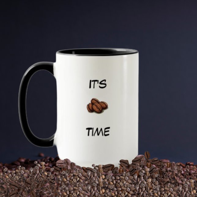 ☕ É Hora do Café Caneca – Presente Divertido para  (Criador carregado)