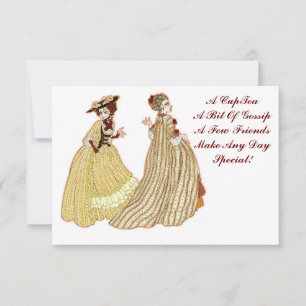 É Hora do Chá! - Convite de festas