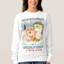 É IMPORTANTE PARA ESTA - camisa de estórias de pei