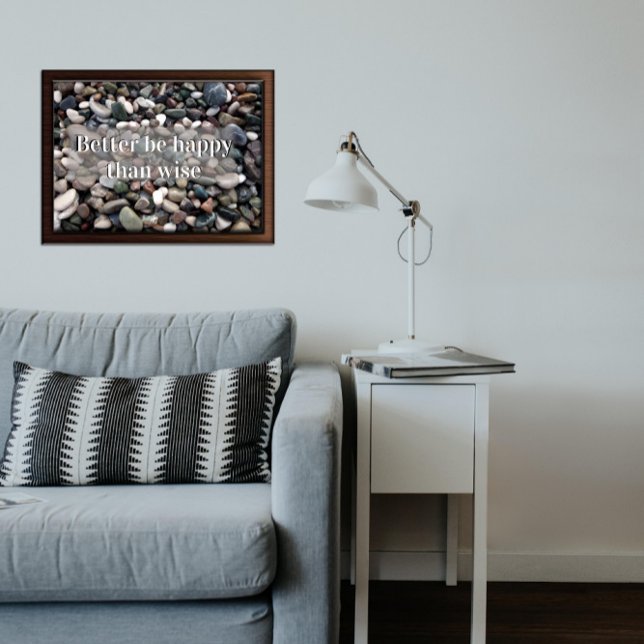 É melhor ser feliz do que poster de motivação sábi (Criador carregado)