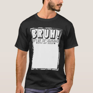 É Meu 12º Aniversário Assine Minha Camisa Aniversá