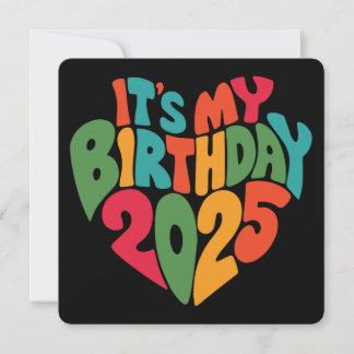 É meu aniversário 2025