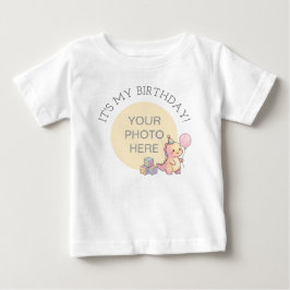 É Meu Aniversário Crie Sua Própria Camiseta de Beb