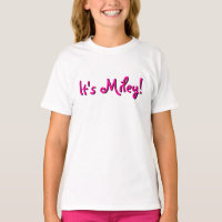 É Miley! Camiseta