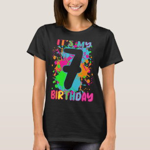 É Minha 7 de Aniversário Garotas de T-shirt de 7 a