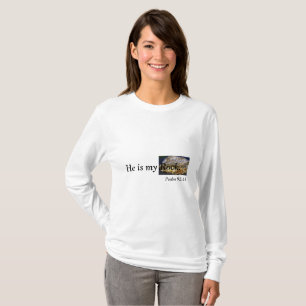 É minha rocha, t-shirt da escritura