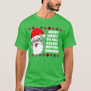 É muito provável que o Natal... Piada T-Shirt