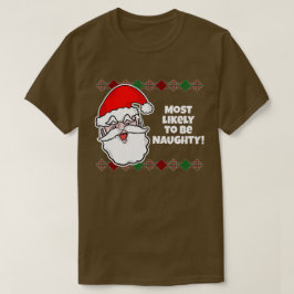 É muito provável que o Natal... Piada T-Shirt