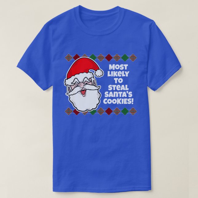 É muito provável que o Natal... Piada T-Shirt (Frente do Design)