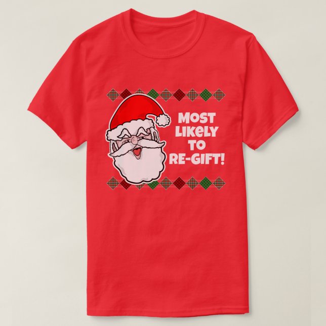 É muito provável que o Natal... Piada T-Shirt (Frente do Design)