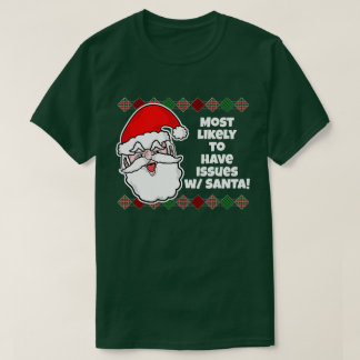 É muito provável que o Natal... Piada T-Shirt