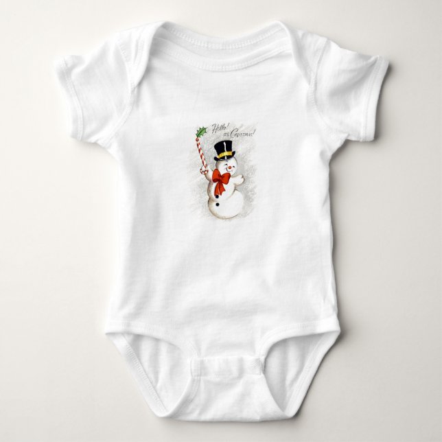 É NATAL, BABY T-SHIRT (Frente)