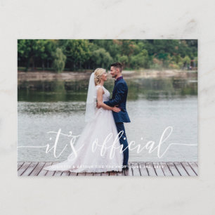 É o Cartão Oficial de Anúncio de Casamento