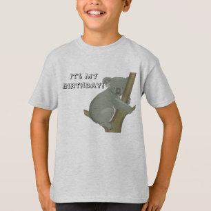 É o meu aniversário Toddler Koala T-Shirt