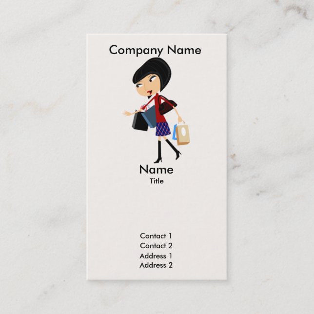 É o meu Cartão de visita (Frente)