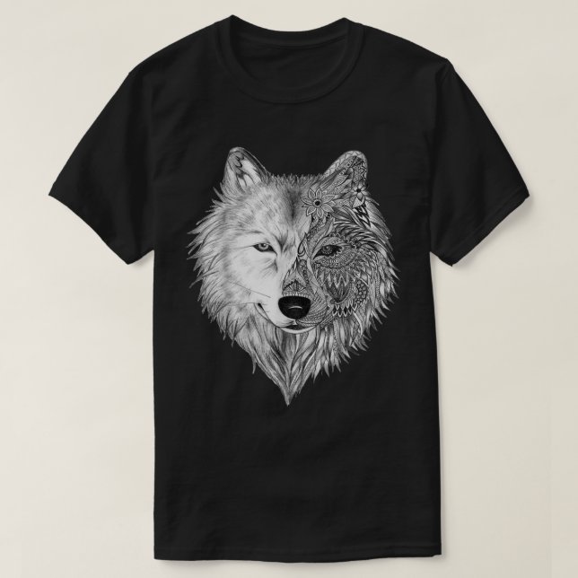 é o meu lobo T-Shirt (Frente do Design)