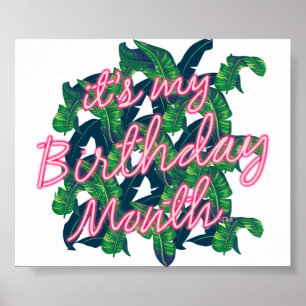 É o meu Poster de aniversário