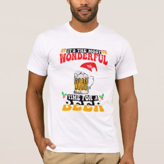 É o momento mais maravilhoso para uma T-Shirt cerv