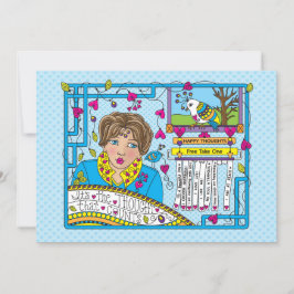 É o pensamento que a Counts_Flat Card 7"x5"