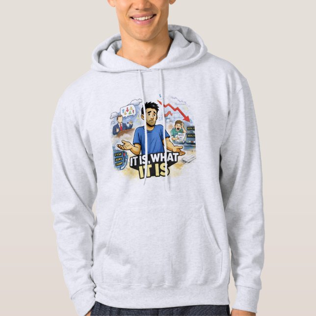 É, O Que É – Camiseta Gráfica de Desordem na Vida  (Frente)