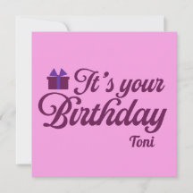 É o Seu Convite de Aniversário
