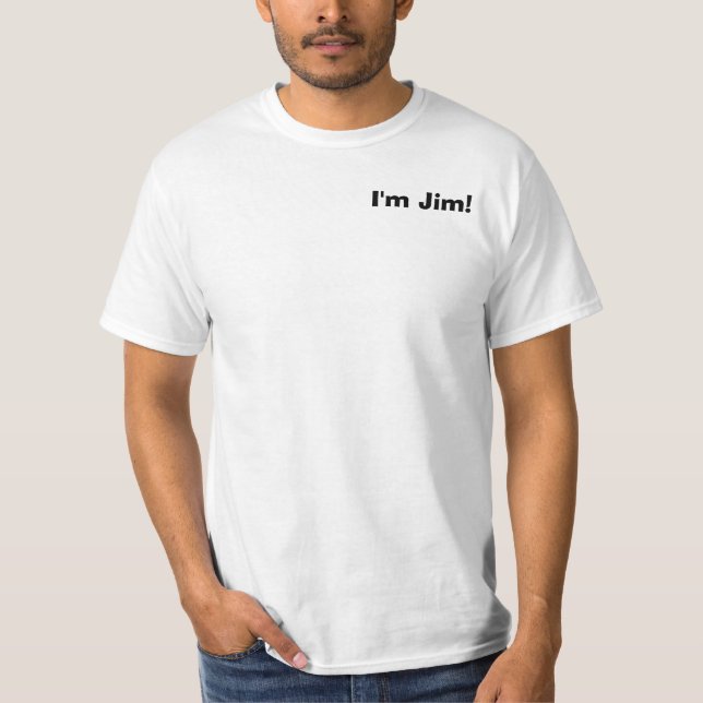 É o t-shirt do menino do aniversário (Frente)