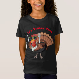 É o tempo da Turquia Meninas T-Shirt
