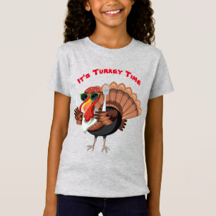 É o tempo da Turquia Meninas T-Shirt