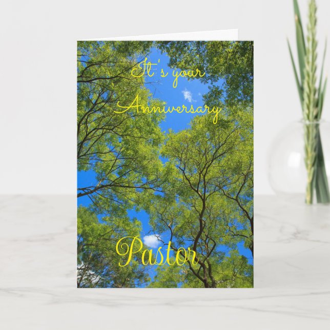 É o teu cartão de aniversário (Frente)