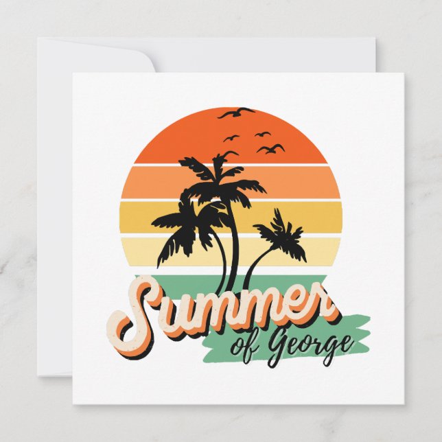 É o Verão de George (Frente)