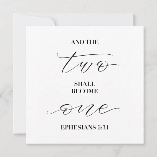 e os dois passam a ser um (Frente)