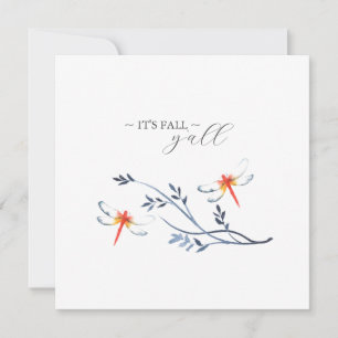 É outono Vocês todos Cartões de Ação de Graças